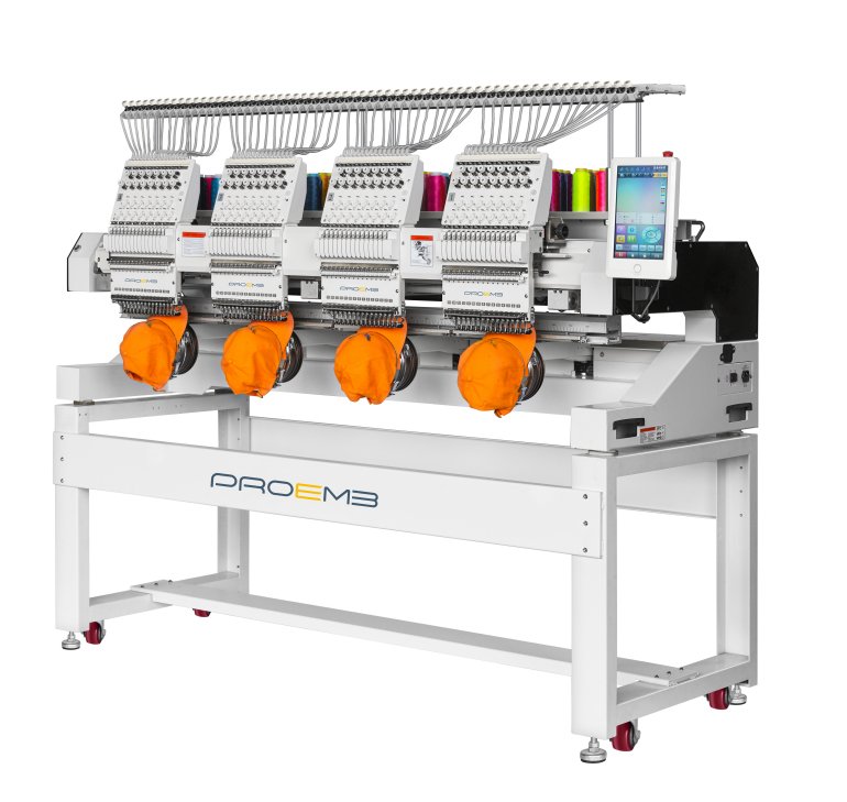 FW-Serie Quadro Head, Stickbereich 4x 400 x 400 mm: - MAGGMA